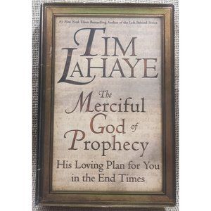 ❤️3 for $15❤️ The Merciful God of Prophecy by Tim LaHaye Hardback Large Font